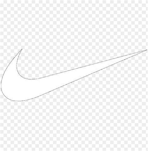 weißes nike logo|white nike logo png.